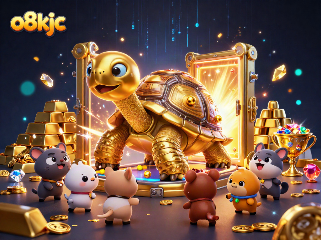 Play with excitement at o8kjc in a vibrant casino-themed scene with stunning visuals.