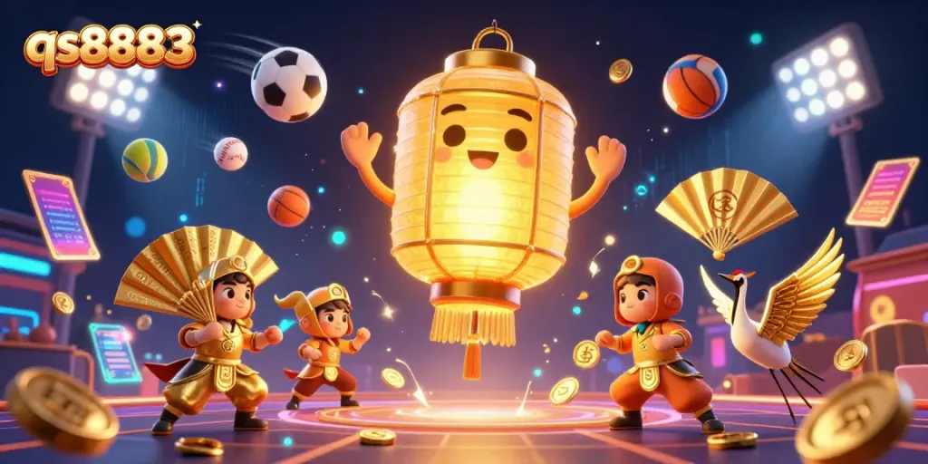 Experience winning excitement with qs8883 as the golden lantern spirit illuminates dynamic casino action.