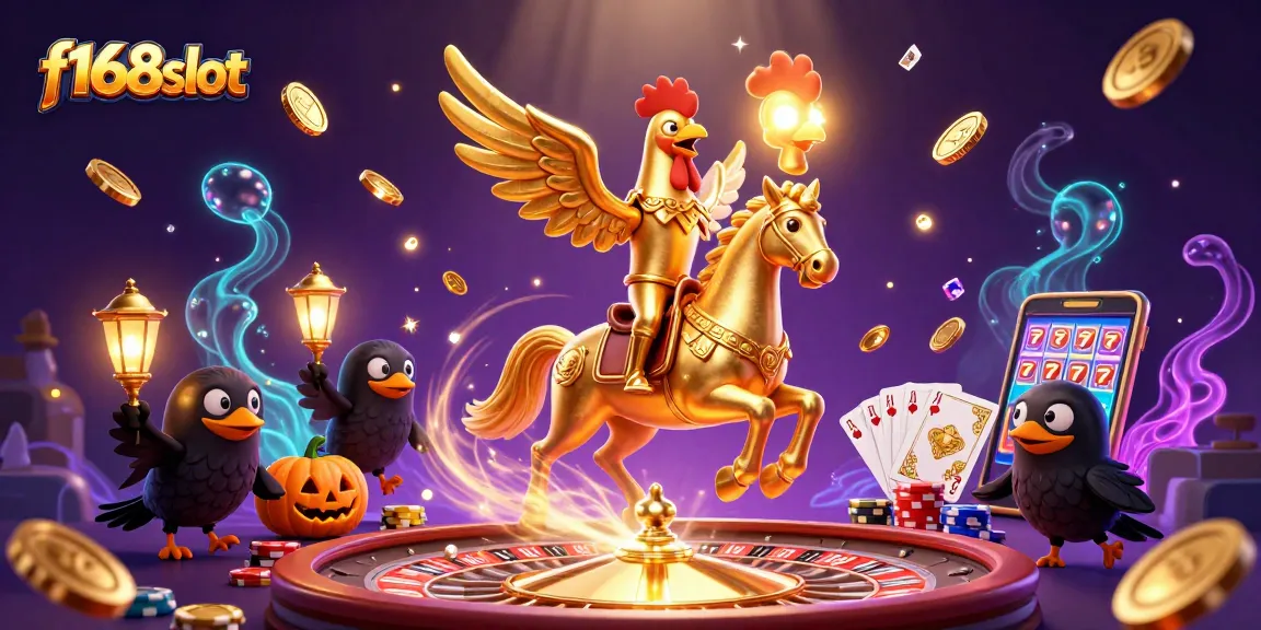 Experience the thrill of f168slot with golden rooster adventures in a vibrant casino.