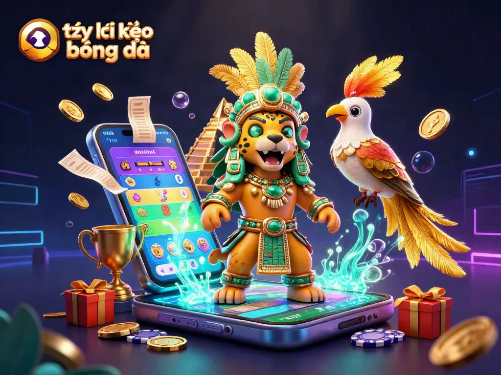 Bet on tỷ lệ kèo bóng đá with vibrant sports betting scene showcasing thrilling odds.